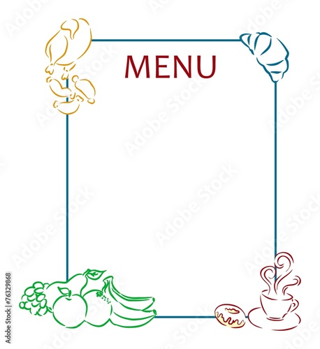food and menu