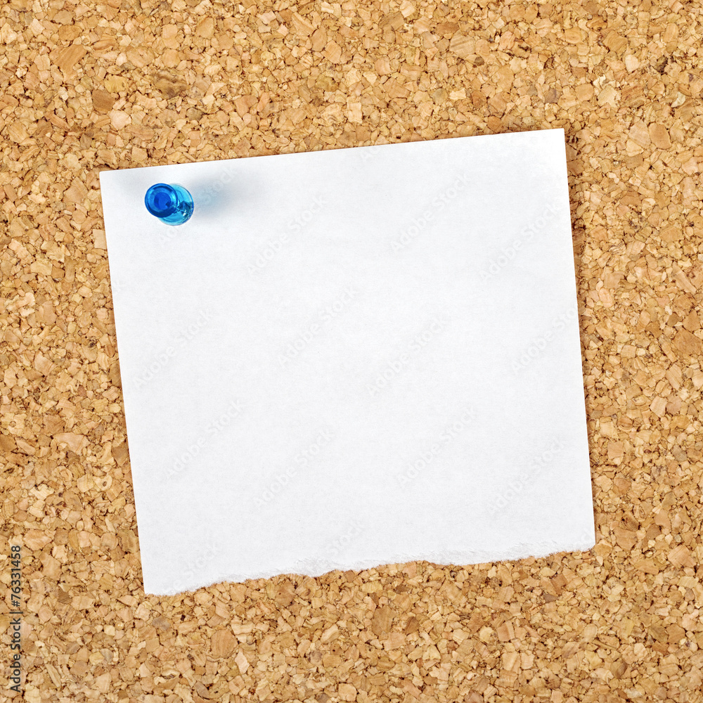 Blank Reminder Note as Copy Space Blank Reminder Note as Copy Space