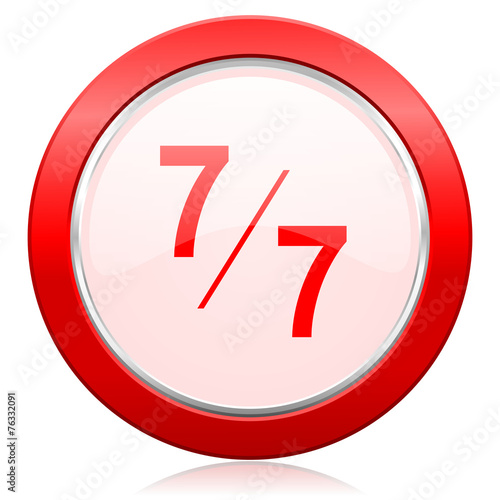 Free Download 7 per 7 icon - GFXLoad