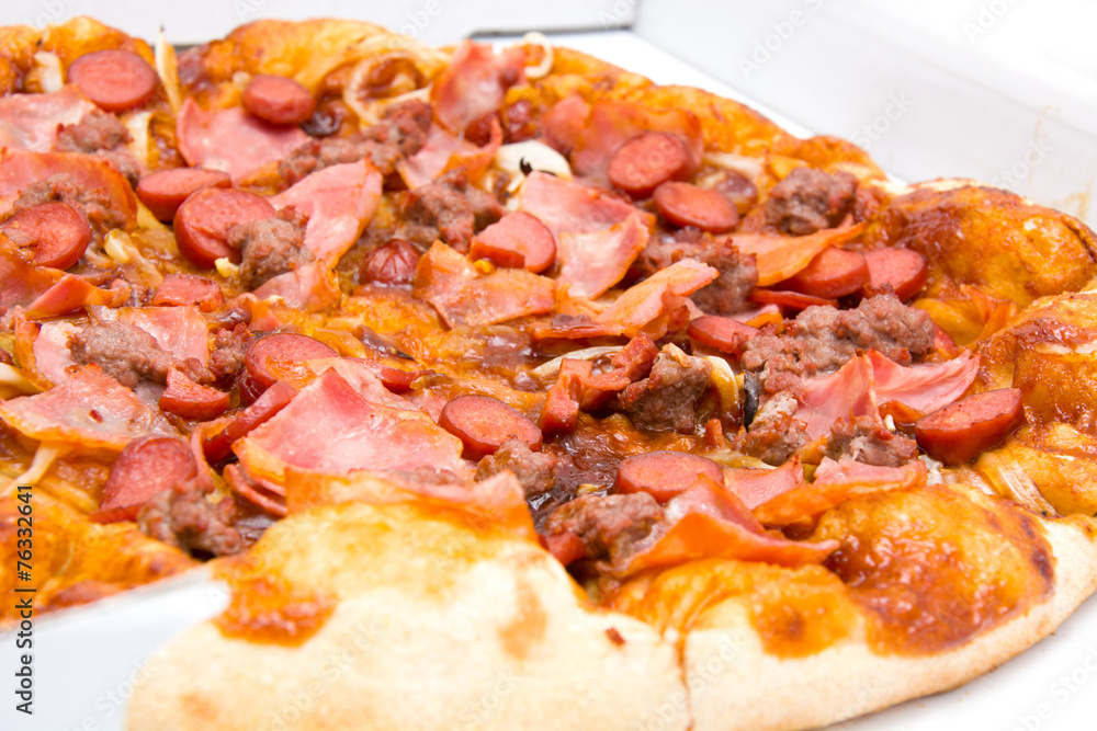 BBQ pizza BBQ pizza