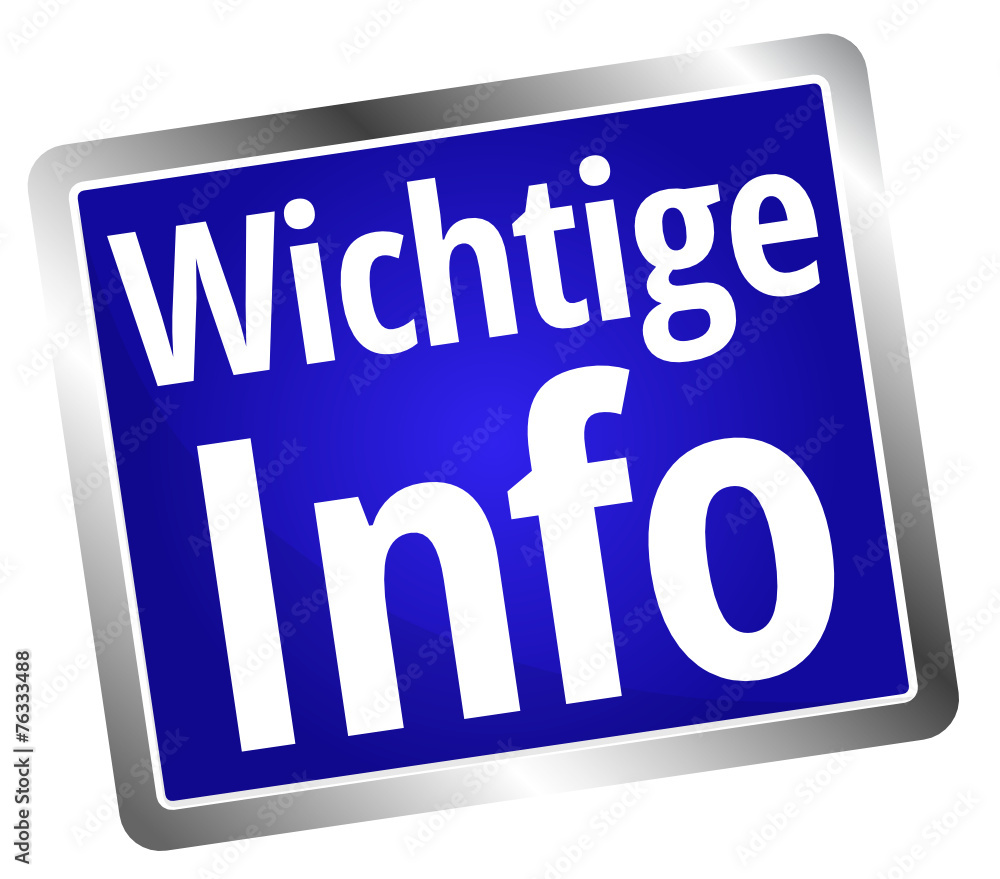 Wichtige Info