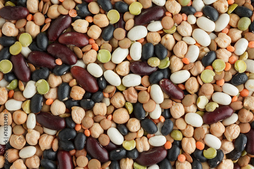 Bean mix background