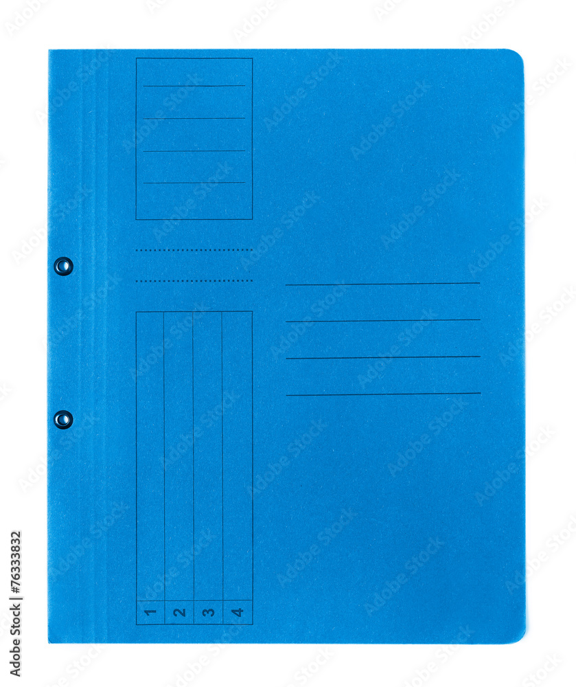 Manila folder isolated on white background Stock Photo Adobe Stock