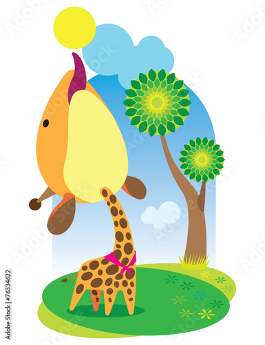animal baby_giraffe