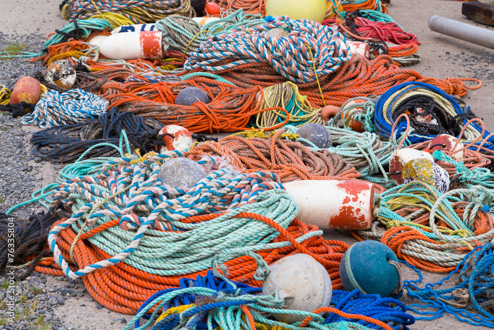 Fishing ropes and Equipment
