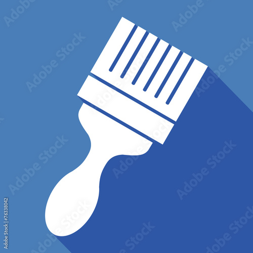 Logo pinceau. Peinture.