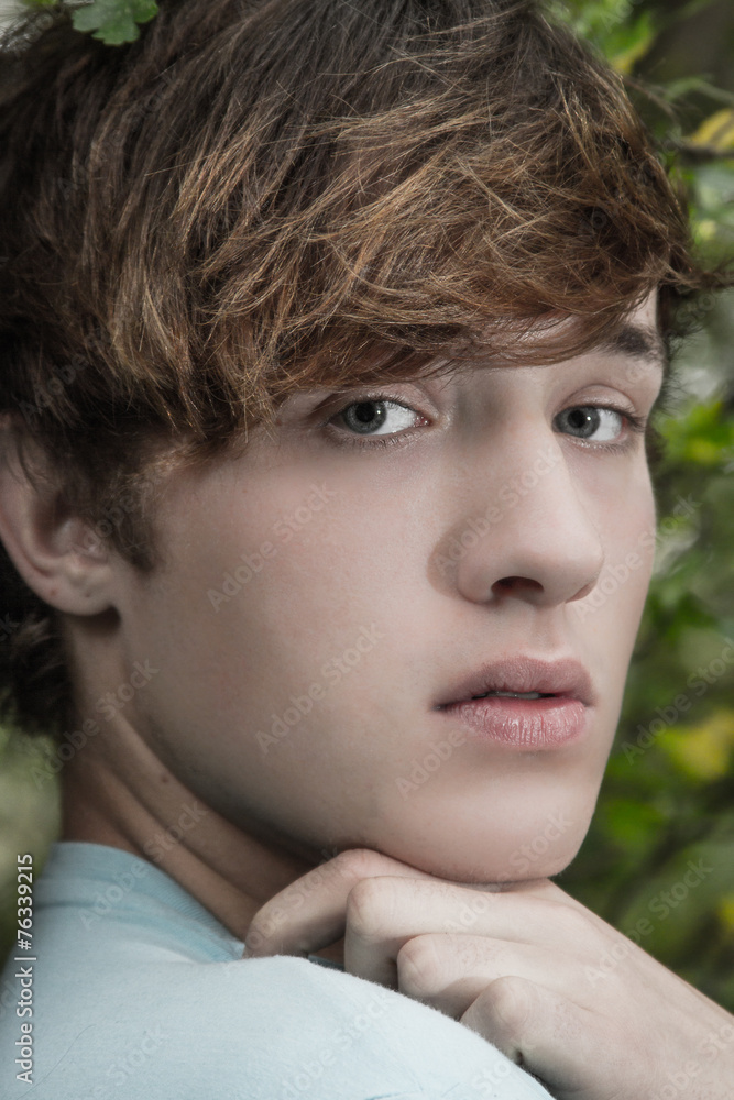 portrait of young man portrait of young man