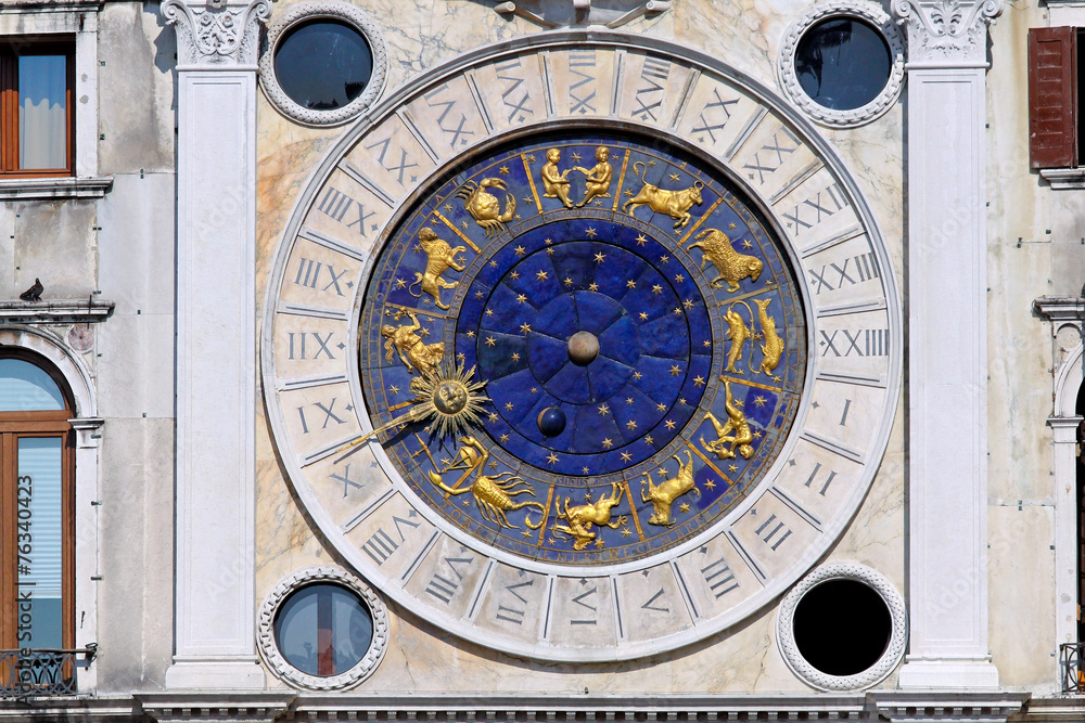 Obraz premium San Marco zodiac clock