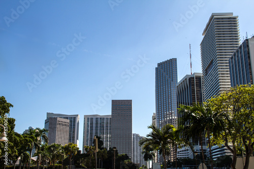 Downtown of Miami.