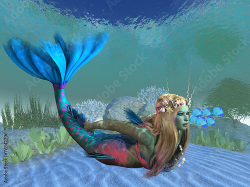 Undersea Mermaid #76342206
