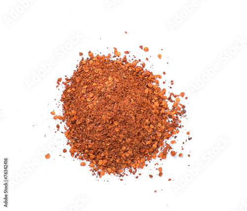  cayenne pepper isolated on a white background