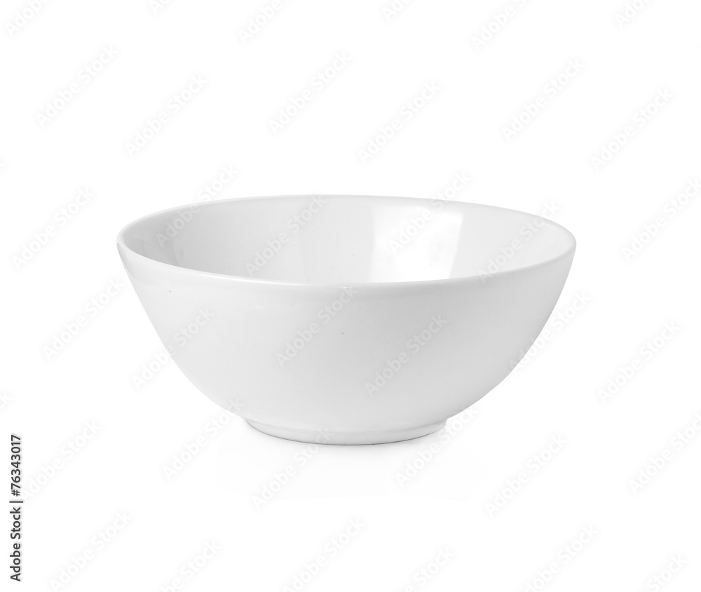 white bowl isolated on white background white bowl isolated on white background