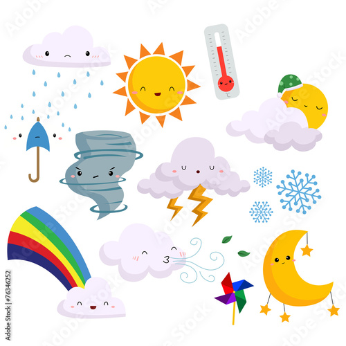 weather vector set (no background)