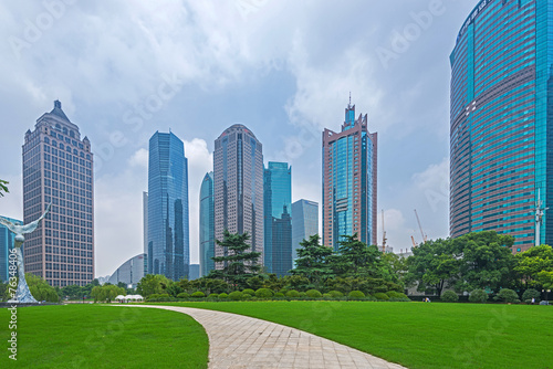 Shanghai's skyscrapers © snvv