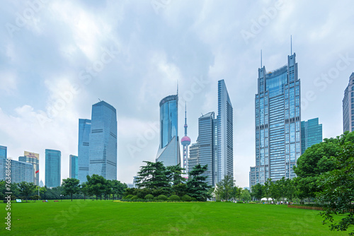 Shanghai's skyscrapers © snvv