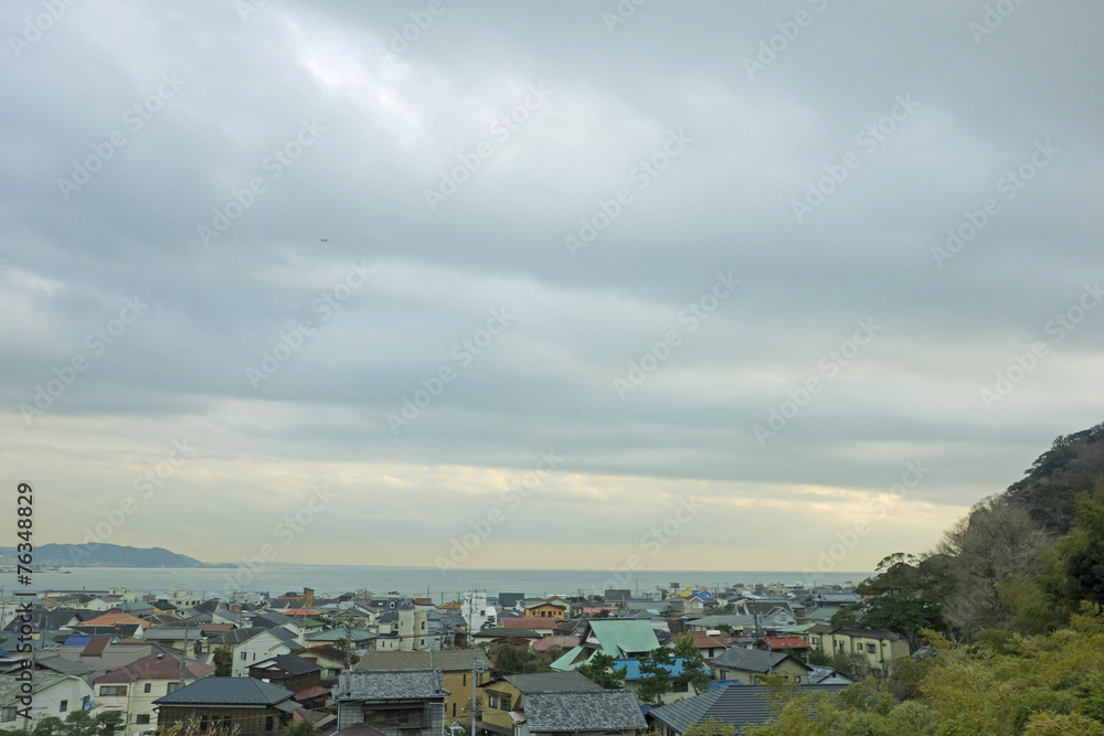 Obraz premium 鎌倉の街並