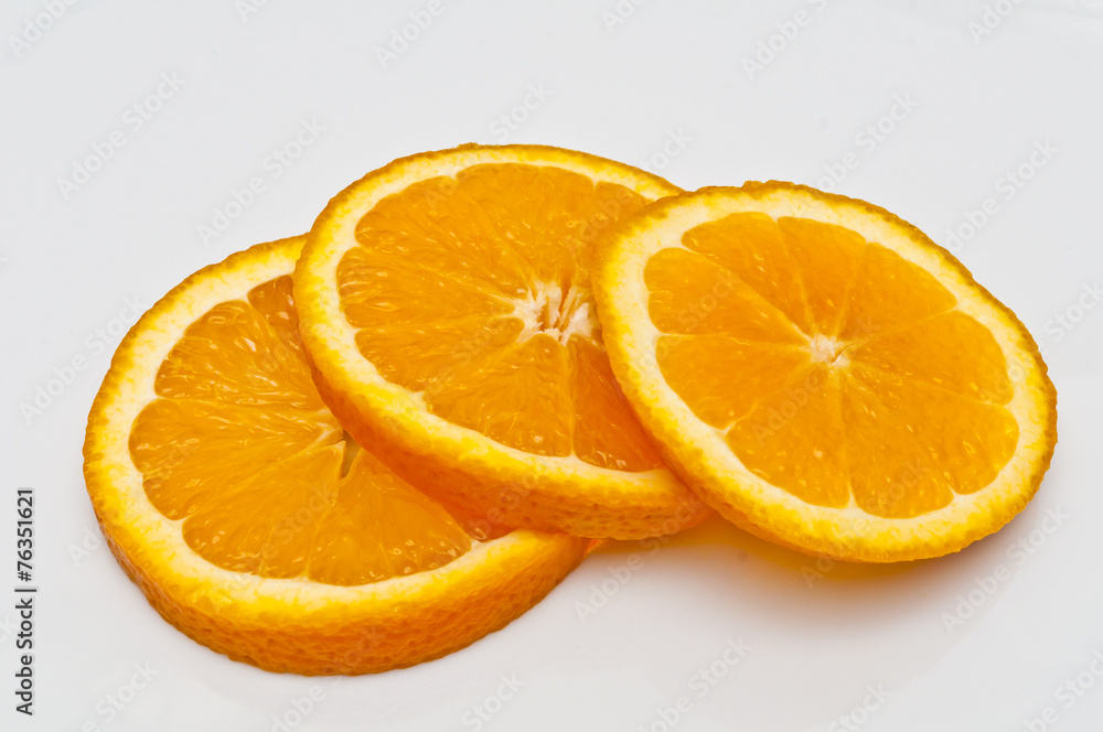 Fototapeta premium Orangenscheiben