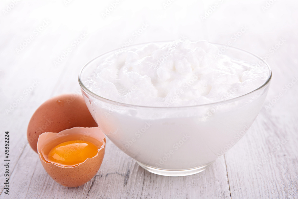 beaten egg whites beaten egg whites