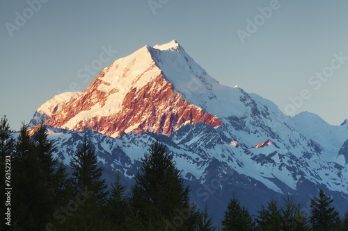 Mount Cook, aoraki, neuseeland, new zealand photo