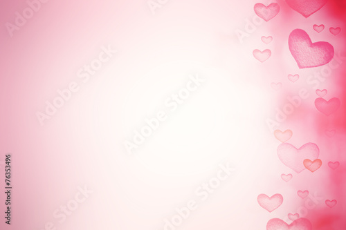 Happy Valentine's day Abstract   Defocused Bokeh twinkling light