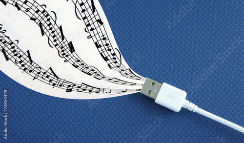 Way music via connector