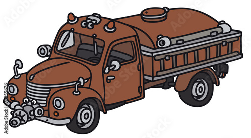 Classic fire truck - not a real model