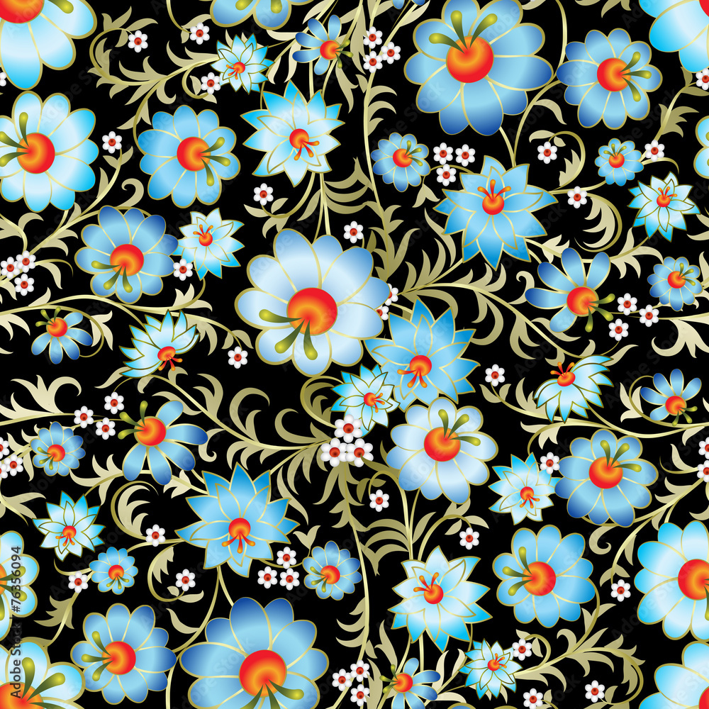 abstract seamless spring floral ornament abstract seamless spring floral ornament