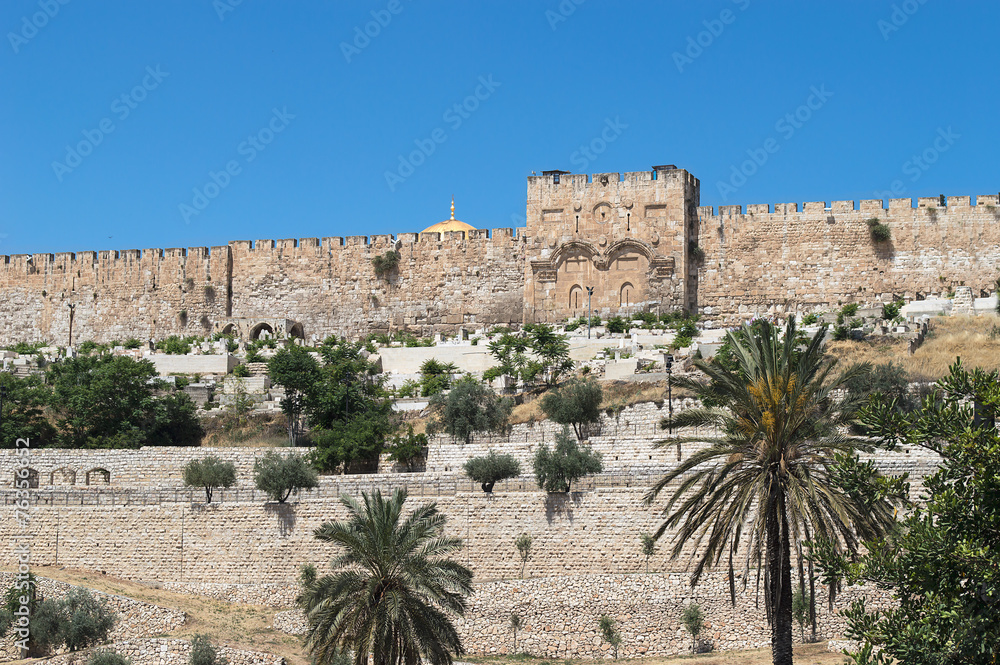 Golden gates of Jerusalem Golden gates of Jerusalem