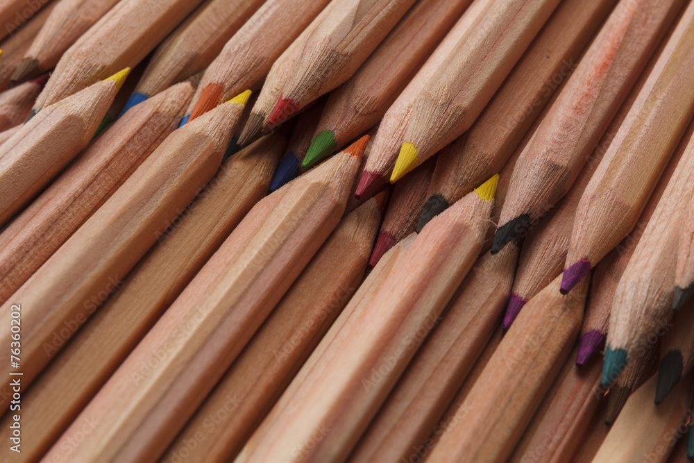 Fototapeta premium Coloured pencils