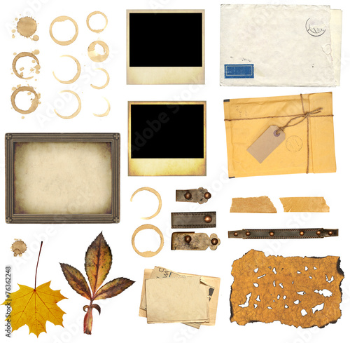 Fototapeta Collection elements for scrapbooking