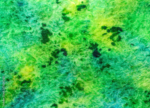 Multicolor abstract fabric texture of wool with stains © marinakutukova