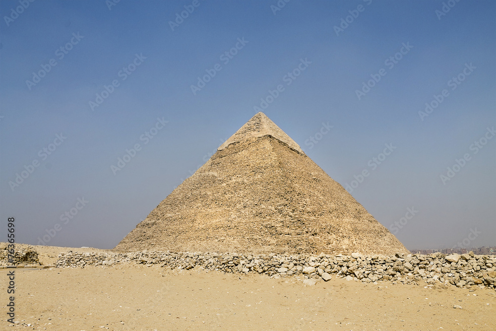 great pyramid of Hefren in Giza