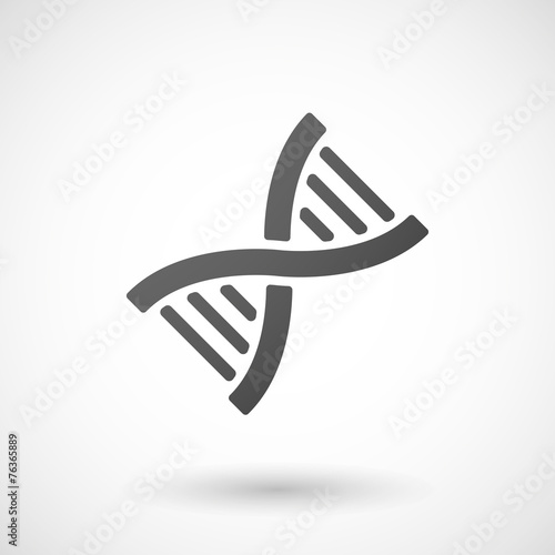 DNA  icon on white background