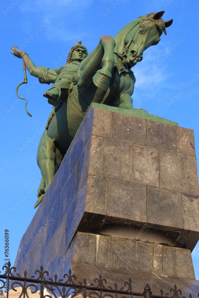 the monument to Salavat Yulaev, Ufa