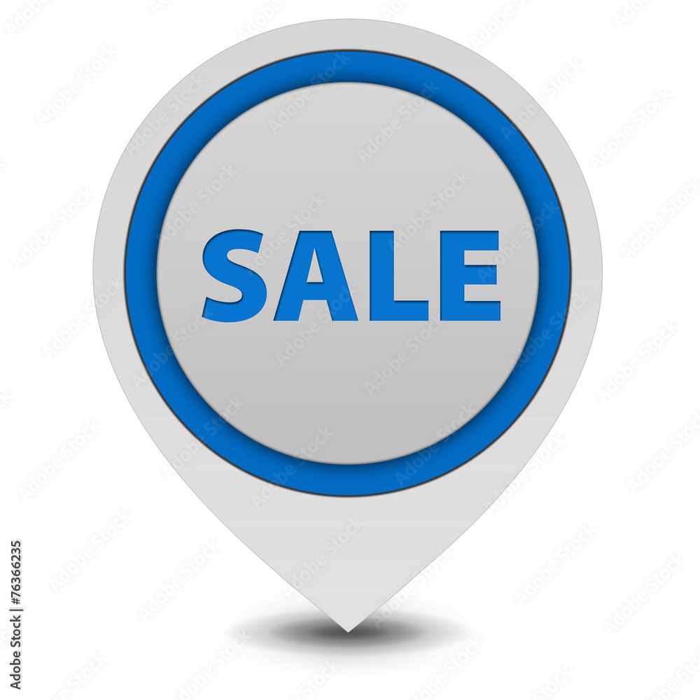 sale pointer icon on white background sale pointer icon on white background