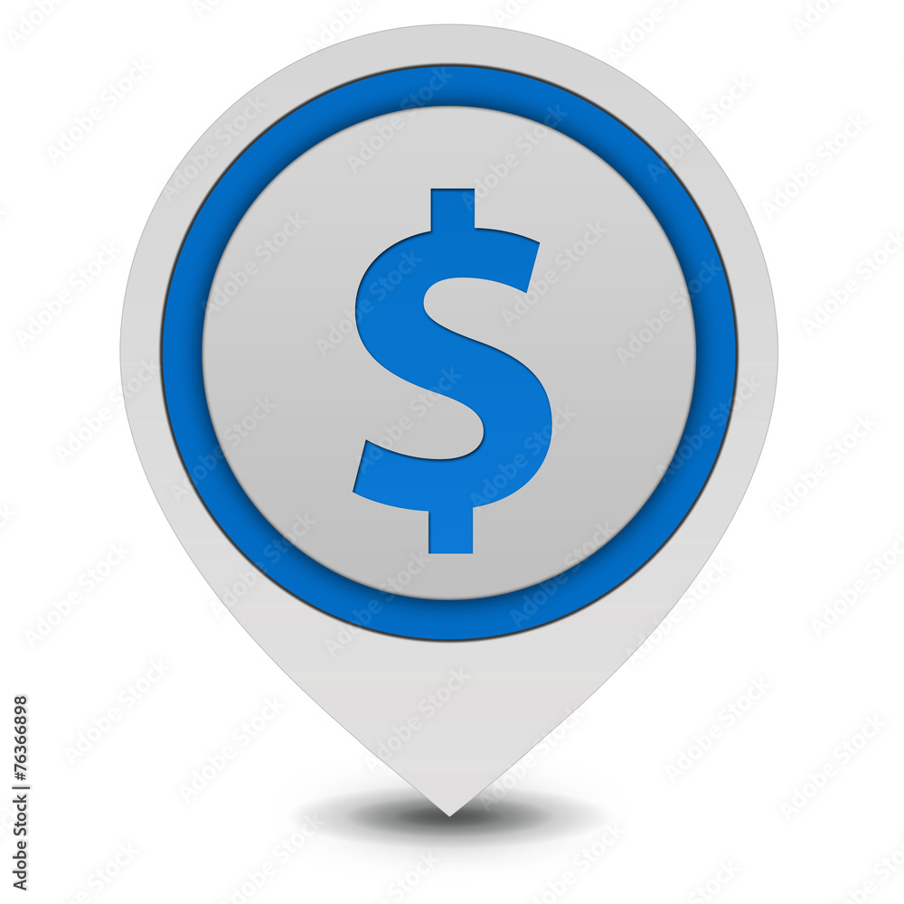 money pointer icon on white background money pointer icon on white background
