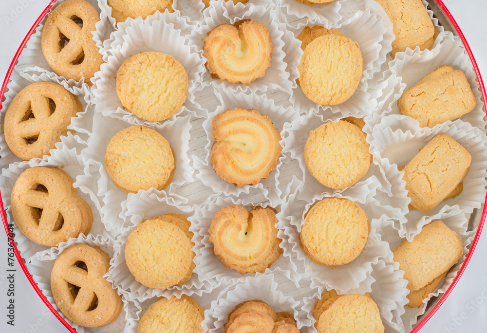 Danish Butter Cookies in set