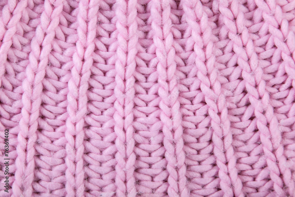 Knitted pink background Knitted pink background