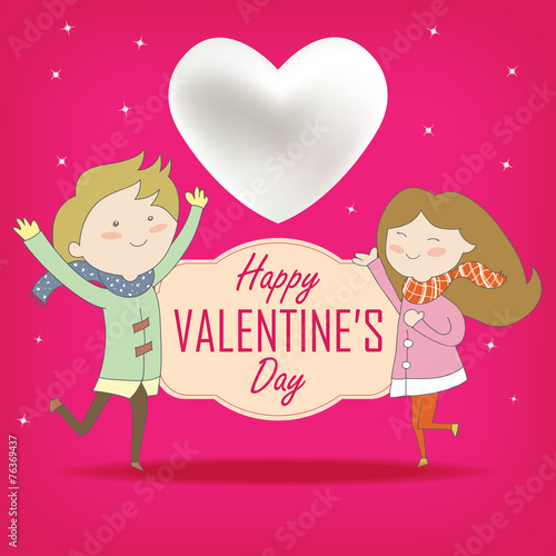 Sweet Valentine Couple