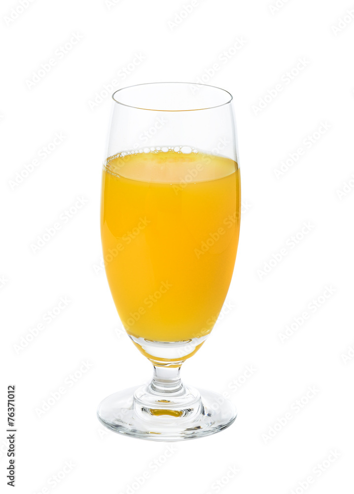 orange juice isolated on white orange juice isolated on white