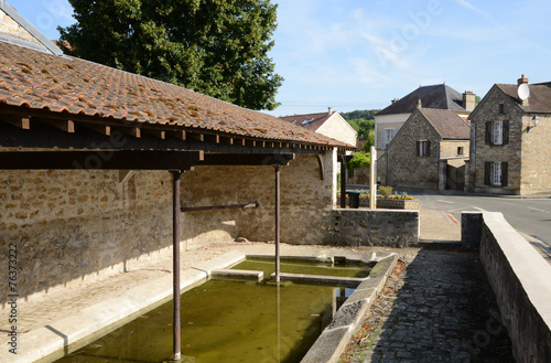 France, the picturesque village of  Sagy in val d oise photo