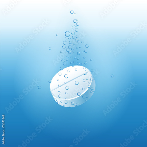 effervescent tablet