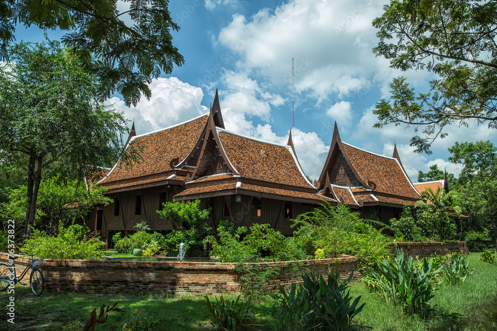 Ancient Thai house