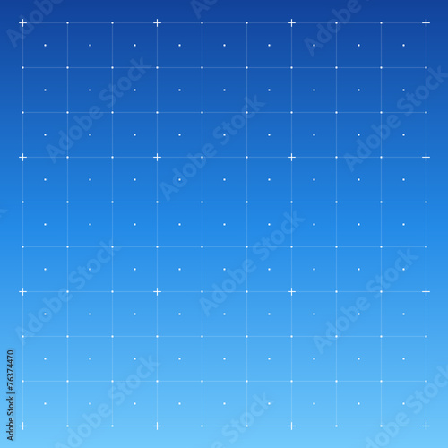 HUD interface with Grid. Vector