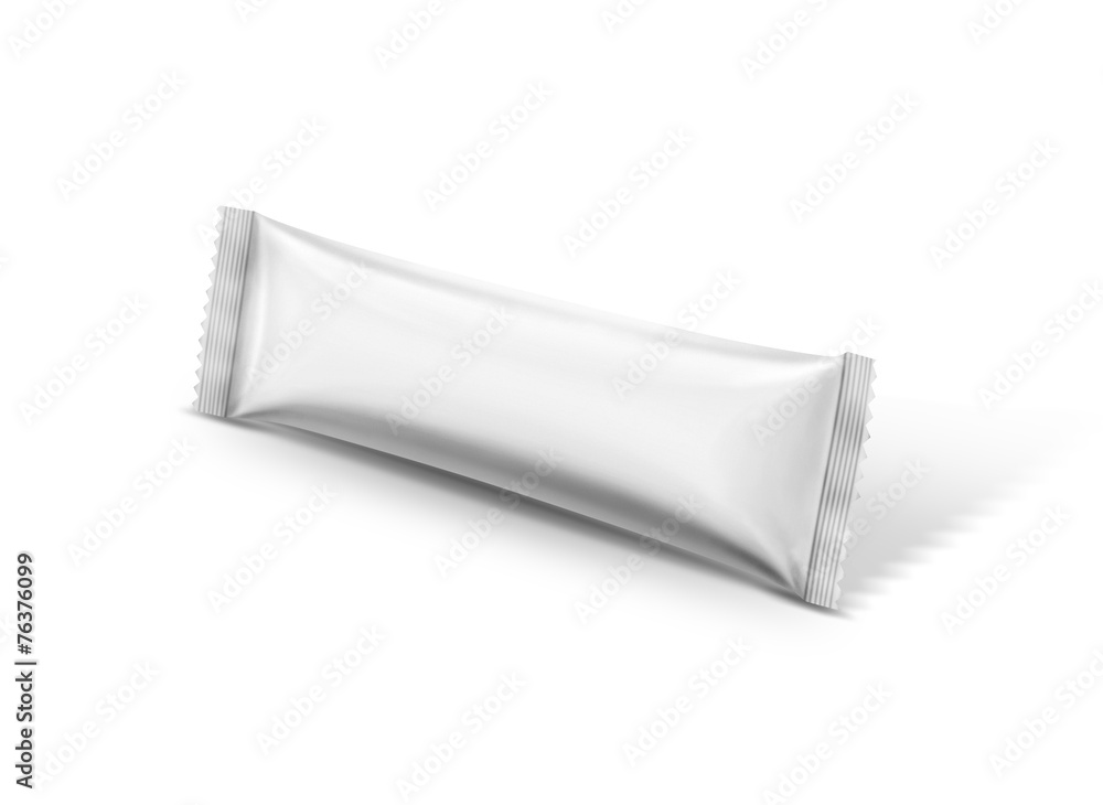 blank stick pouch isolated on white background blank stick pouch isolated on white background
