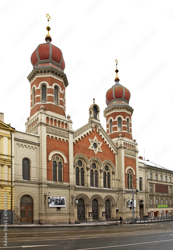 Great Synagogue in Plzen. Czech Republic
