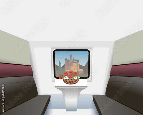 train compartment