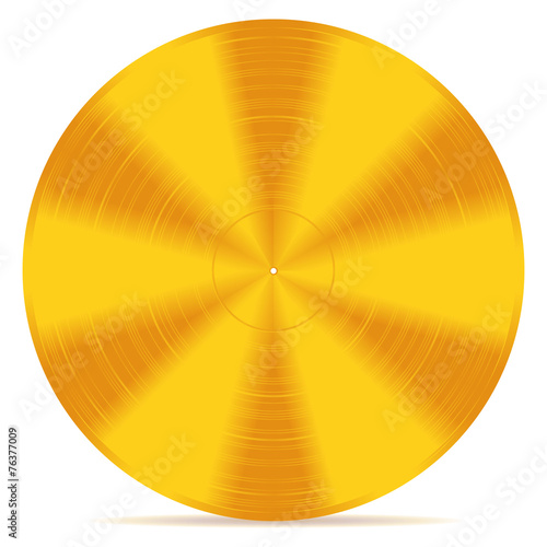 Gold disc