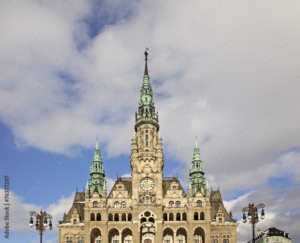 Liberec Town Hall. Czech Republic