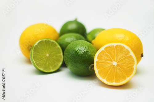 Fresh mix with lemon and lime